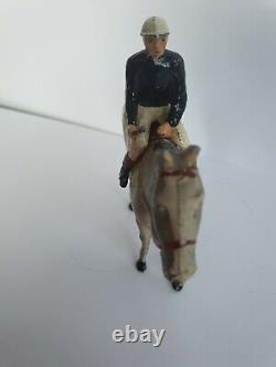 Vintage Britains Racing Colours Of Famous Owners Lord Derby Lovely Grey Horse