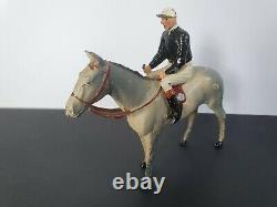 Vintage Britains Racing Colours Of Famous Owners Lord Derby Lovely Grey Horse