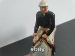 Vintage Britains Racing Colours Of Famous Owners Lord Derby Lovely Grey Horse