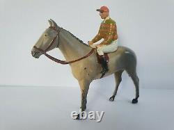 Vintage Britains Racing Colours Of Famous Owners Lord Rosebery Lovely Lead Horse