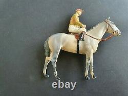 Vintage Britains Racing Colours Of Famous Owners Lord Rosebery Lovely Lead Horse