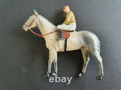 Vintage Britains Racing Colours Of Famous Owners Lord Rosebery Lovely Lead Horse