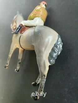 Vintage Britains Racing Colours Of Famous Owners Lord Rosebery Lovely Lead Horse