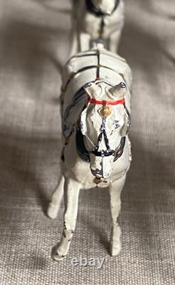 Vintage Britains Set 9402 Landau Coach With 6 x Grey Windsor Horse Team
