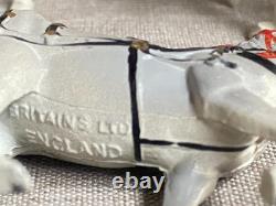 Vintage Britains Set 9402 Landau Coach With 6 x Grey Windsor Horse Team