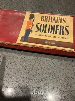 Vintage Britains Set No 50 The Life Guards And 4th Hussars