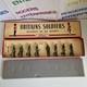 Vintage Britains Soldiers 1858 British Infantry In Full Battledress Set Of 8 Fig
