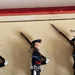 Vintage Britains Soldiers 2089 Gloucestershire Regiment 2 With Some Damage