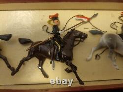 Vintage Britains Soldiers Regiments Of All Nations Set No 2076 12th Lancers