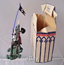 Vintage Britains Swoppet Knights H1450 With Standard / Tent Box Version