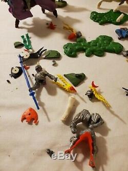 Vintage Britains Swoppets 15th Century War of the Roses Mounted Knights Lot