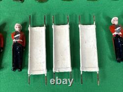 Vintage Britains Toy Soldiers Set # 137 Army Medical Service 1940-50s