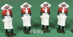 Vintage Britains Toy Soldiers Set # 137 Army Medical Service 1940-50s
