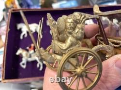 Vintage Britains Toy Soldiers Set #1470 The State Coach (original Gold Coach)