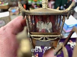 Vintage Britains Toy Soldiers Set #1470 The State Coach (original Gold Coach)