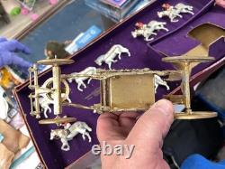 Vintage Britains Toy Soldiers Set #1470 The State Coach (original Gold Coach)