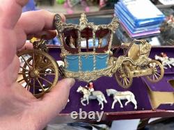 Vintage Britains Toy Soldiers Set #1470 The State Coach (original Gold Coach)