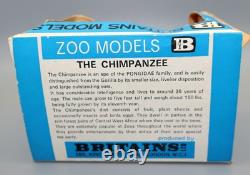 Vintage Britains Zoo Models 1/32 Scale #4375 Chimpanzee Chimps Tea Party Boxed