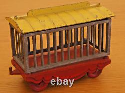 Vintage Charbens Travelling Zoo set Trailers, elephant, lions, bears, keeper