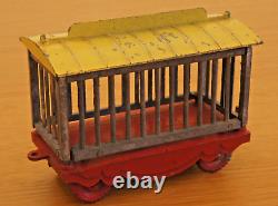 Vintage Charbens Travelling Zoo set Trailers, elephant, lions, bears, keeper