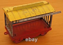 Vintage Charbens Travelling Zoo set Trailers, elephant, lions, bears, keeper