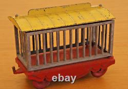 Vintage Charbens Travelling Zoo set Trailers, elephant, lions, bears, keeper