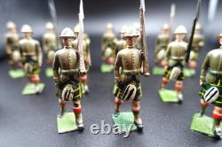 Vintage Early Period Britain's Kilted Capetown Highlanders x16 soldiers 1940's