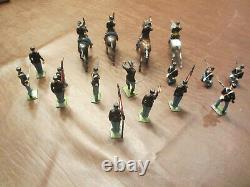 Vintage Early Prewar Britains CIVIL War Union Calvary And Infantry Lead Soldiers