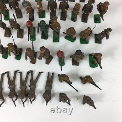Vintage Job Lot Of Various Britains J Hill & Other Lead Soldiers