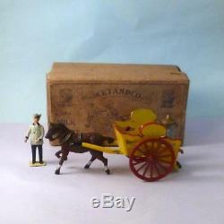 Vintage Lead 1925 TAYLOR & BARRETT for CETANDCO Complete Milk Float Set BOXED