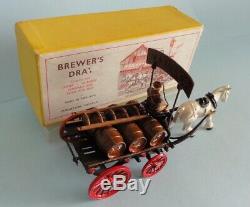 Vintage Lead BREWERS DRAY Horse-Drawn Beer Delivery F G Taylor & Son