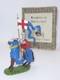 Vintage Lead Britains 1662 Knight Withstandard Knight Of Agincourt 1st Series 1954