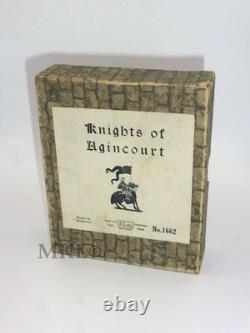 Vintage Lead Britains 1662 Knight withStandard Knight of Agincourt 1st Series 1954