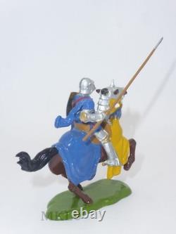 Vintage Lead Britains 1663 Knight with Lance Knight of Agincourt 1st Series 1954
