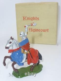 Vintage Lead Britains 9492 Knight with Mace Knights of Agincourt