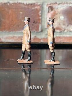 Vintage Lead Britains / Givjoy Motor Patrols and Road Signs Set