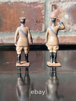 Vintage Lead Britains / Givjoy Motor Patrols and Road Signs Set