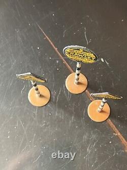 Vintage Lead Britains / Givjoy Motor Patrols and Road Signs Set