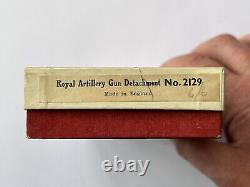 Vintage Lead Britains Half set Royal Artillery Gun Detachment