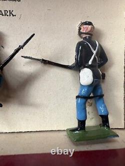 Vintage Lead Britains Half set Union Infantry