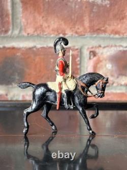 Vintage Lead Britains Life Guard of 1837 Second Version Rare Romanesque Helmet