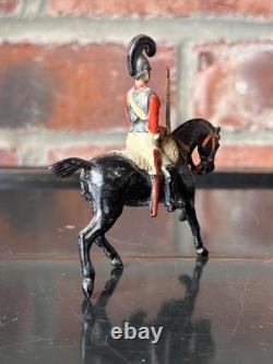 Vintage Lead Britains Life Guard of 1837 Second Version Rare Romanesque Helmet