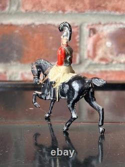 Vintage Lead Britains Life Guard of 1837 Second Version Rare Romanesque Helmet