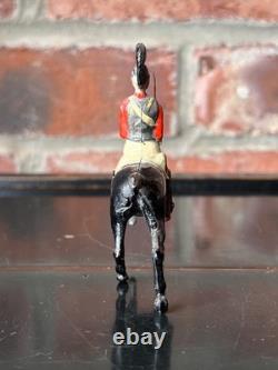 Vintage Lead Britains Life Guard of 1837 Second Version Rare Romanesque Helmet