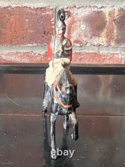 Vintage Lead Britains Life Guard of 1837 Second Version Rare Romanesque Helmet