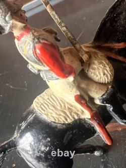 Vintage Lead Britains Life Guard of 1837 Second Version Rare Romanesque Helmet