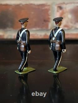 Vintage Lead Britains St John Ambulance Stretcher Bearers and Stretcher