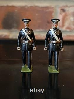 Vintage Lead Britains St John Ambulance Stretcher Bearers and Stretcher