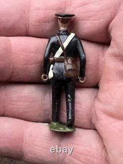 Vintage Lead Britains St John Ambulance Stretcher Bearers and Stretcher