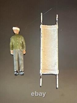 Vintage Lead Pre War Britains St John Ambulance Brigade Figures from Set No1426
